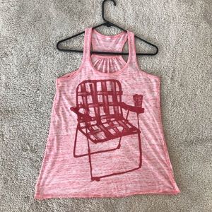 Pink Graphic Dutch Bros Tank Top